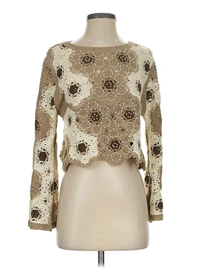 Pre-owned Pol Pullover Sweater In Tan