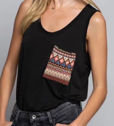 Pol Ryan Tank In Black