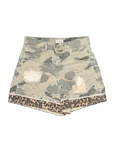 Pre-owned Pol Shorts In Gold
