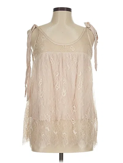 Pol Sleeveless Blouse In Ivory