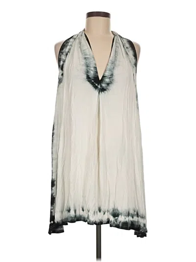 Pre-owned Pol Sleeveless Blouse In Ivory