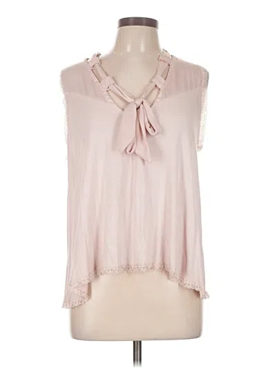Pre-owned Pol Sleeveless Blouse In Pink
