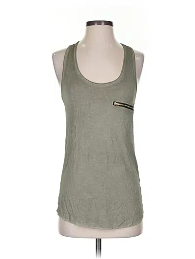 Pre-owned Pol Sleeveless Top Gray Scoop Neck Tops
