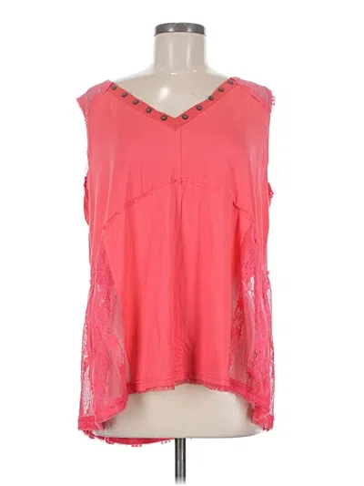 Pol Sleeveless T-shirt In Pink