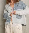 Pol Stripe Mixed Shirt In Ivory Multi In White