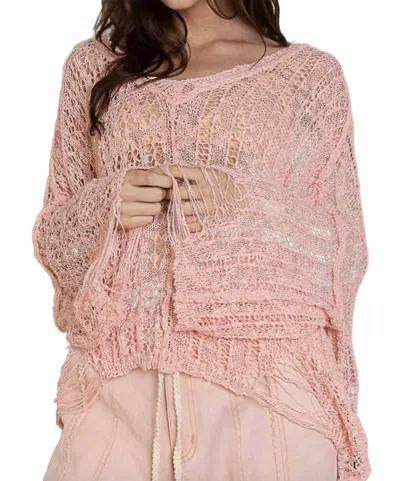 Pol Sweater In Bubblegum Pink