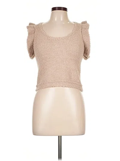 Pre-owned Pol Sweater Vest In Tan