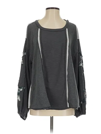 Pre-owned Pol Sweatshirt In Gray