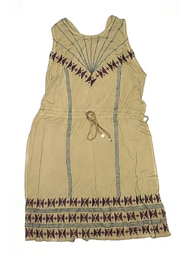 Pre-owned Pol Swimsuit Cover Up In Tan