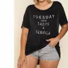 POL TACOS AND TEQUILA GRAPHIC TEE