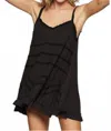 Pol Take Me Away Tank Top In Black In Black