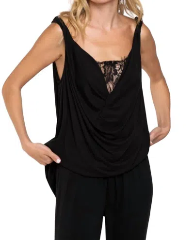 Pol Twist Of Fate Top In Black