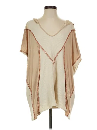 Pre-owned Pol Vest In Tan