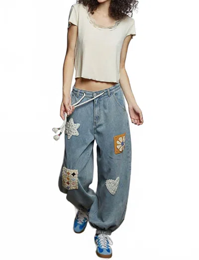 Pol Welcome To The Party Pants In Blue