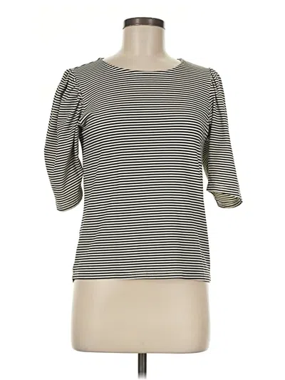 Pre-owned Polagram 3/4 Sleeve T-shirt In Gray