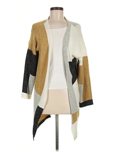 Pre-owned Polagram Cardigan Sweater In Yellow