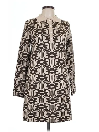 Pre-owned Polagram Casual Dress In Brown