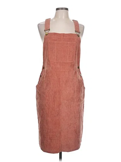Pre-owned Polagram Casual Dress In Brown
