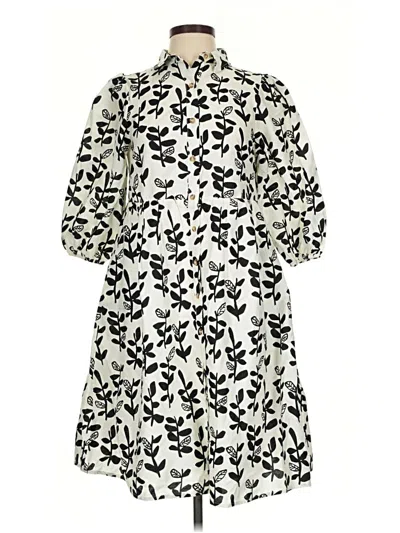 Polagram Casual Dress In Ivory