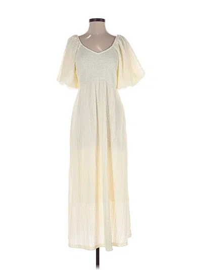 Pre-owned Polagram Casual Dress In Ivory