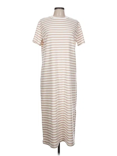 Pre-owned Polagram Casual Dress In Tan