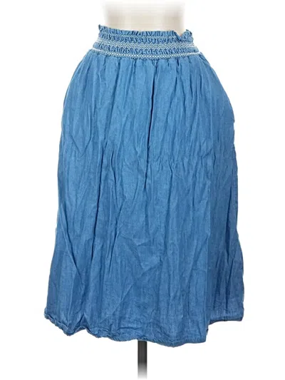 Pre-owned Polagram Casual Skirt In Blue