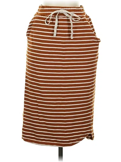 Pre-owned Polagram Casual Skirt In Brown