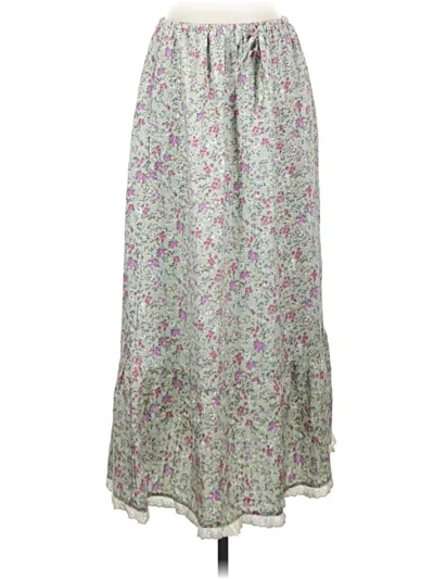 Pre-owned Polagram Casual Skirt In Green