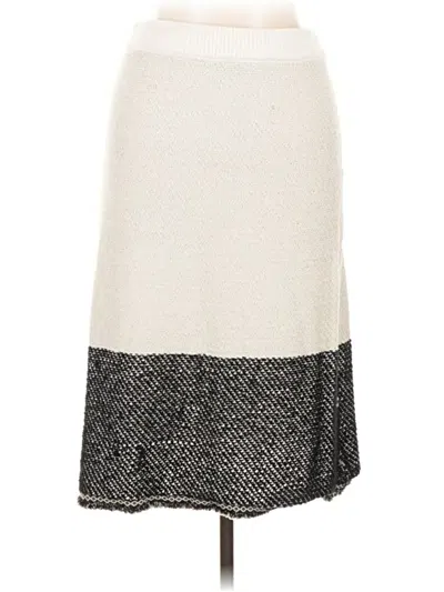 Pre-owned Polagram Casual Skirt In Ivory