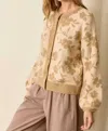 Polagram Ettie Cardigan In Taupe In Grey