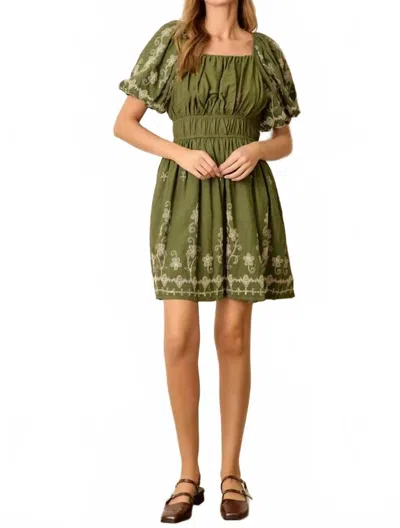 Polagram Finnigan Dress In Green