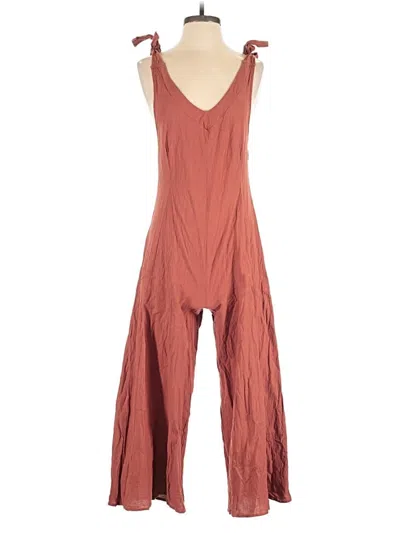 Pre-owned Polagram Jumpsuit In Brown