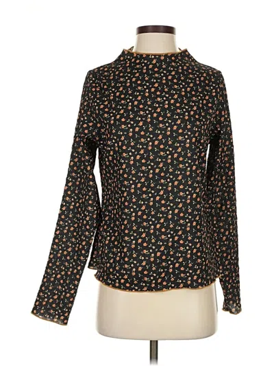 Pre-owned Polagram Long Sleeve Turtleneck In Black