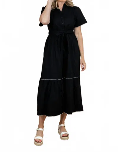 Polagram Nicole Maxi Dress In Black