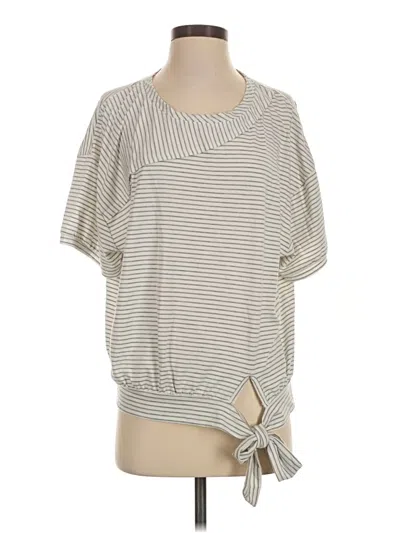 Pre-owned Polagram Short Sleeve T-shirt In Gray