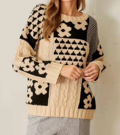 Polagram Wayland In Cream/black In Multi