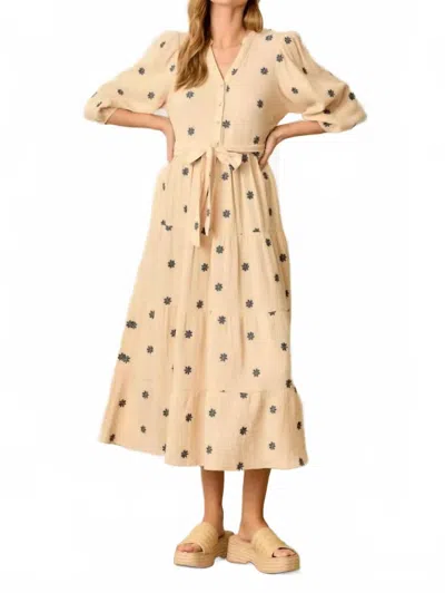 Polagram Wilkerson Dress In Cream In White