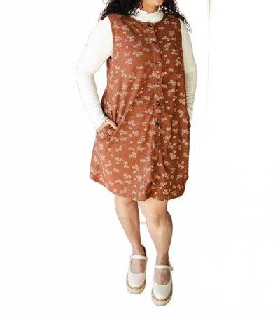 Polagram Winnie Dress In Brown