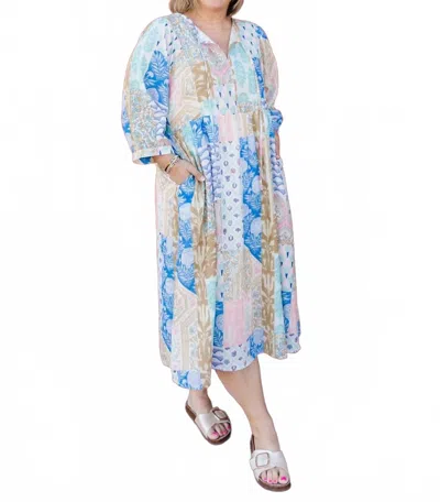 Polagram Women's Tiffany Midi Dress In Multicolored