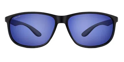 Polar 3012 Ized 77/c Men's Sunglasses Black Size 62