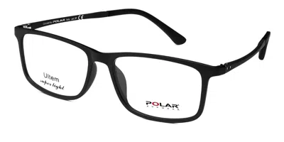 Polar 401 With Clip-on Men's Glasses, Black, Size 55