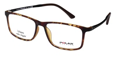 Polar 401 With Clip-on Men's Glasses, Tortoiseshell, Size 55