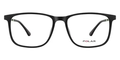 Polar 463 With Clip-on Men's Glasses, Black, Size 55