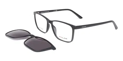 Polar 536 With Clip-on Men's Glasses, Black, Size 56