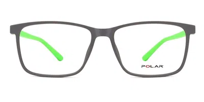 Polar 536 With Clip-on Men's Glasses, Grey, Size 56 In Gray
