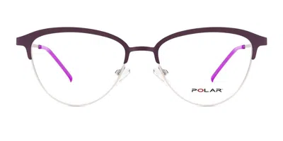Polar 539 With Clip-on Men's Glasses, Purple, Size 53