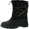 Polar Armor Blast 02 Mens Canvas Cold Weather Winter & Snow Boots In Black