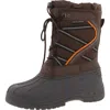 Polar Armor Blast 02 Mens Canvas Cold Weather Winter & Snow Boots In Brown