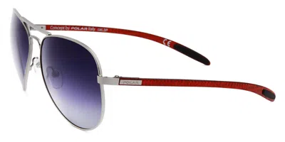 Polar Carbon Fiber 01 22 Occhiali Da Sole Gunmetal Per Uomo In Gray