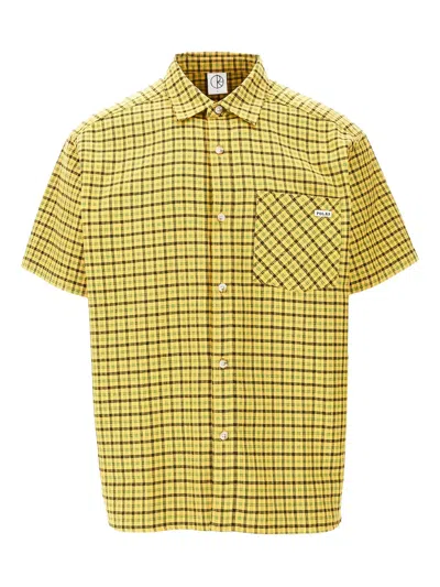 Polar Checked Shirt In Yellow